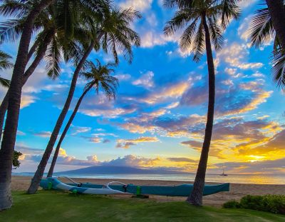 "Ka'anapali Clouds" by Sandra Greenberg