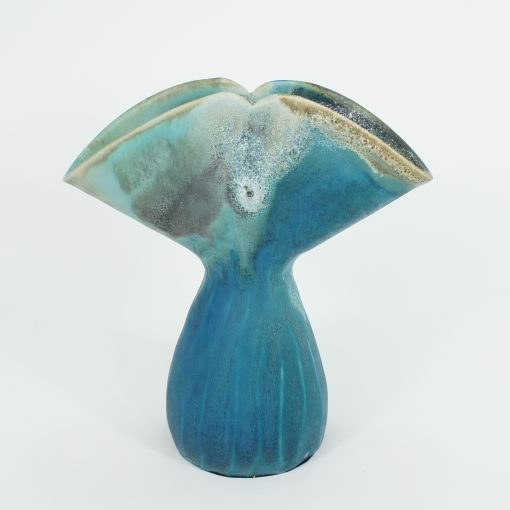 Whale Tail Vase by Lee Oululani Plevney - Small Example