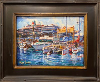 "Lahaina Harbor" by Mort Luby - MOL529