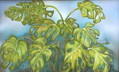 "Monstera Leaves" by Christine Halton - CH617