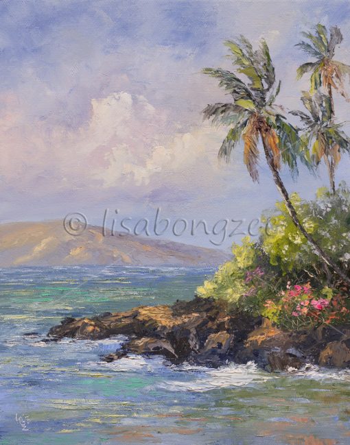 "The Point at Makena" by Lisabongzee - LBZ283