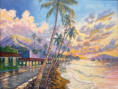 "Lahaina Happy Hour" by John Ensign - JCE74