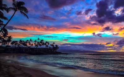 "Napili Kai Turquoise Sunset" by Sandra Greenberg