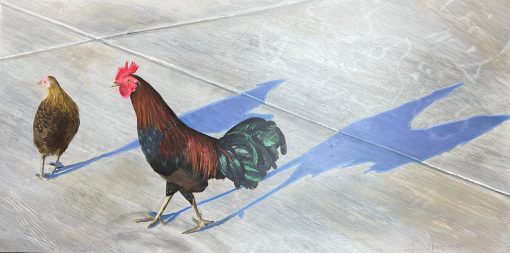 "Concrete Junglefowl" by Jackie Johnston