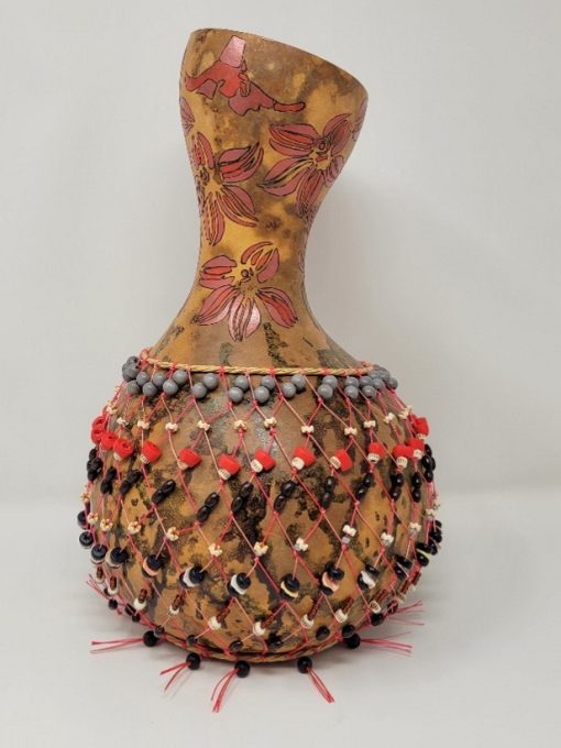 Gumtree Shekere Gourd by Jaz Staley - JSE111