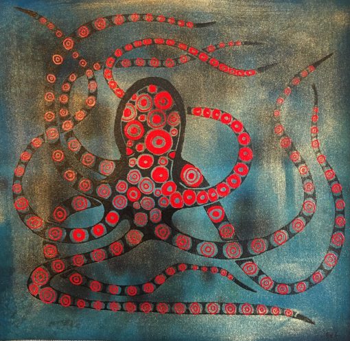 "Red Octo" by Peter Fisher - PVF21