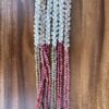 Ni'ihau Collectors' Lei, 41 inch 3 Strand Pikake With Poleho Ikaika