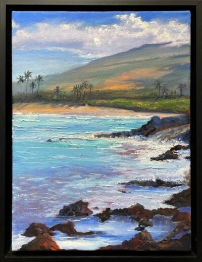 "Maluaka View to Haleakalā" by Diane Snoey Appler