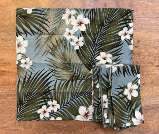 Plumeria Palm Napkins by Maui Potpourri