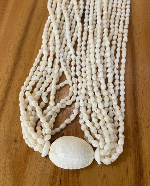 Ni'ihau Collectors' Lei, 48-Inch 12-Strand Baby Momi - PANC1150