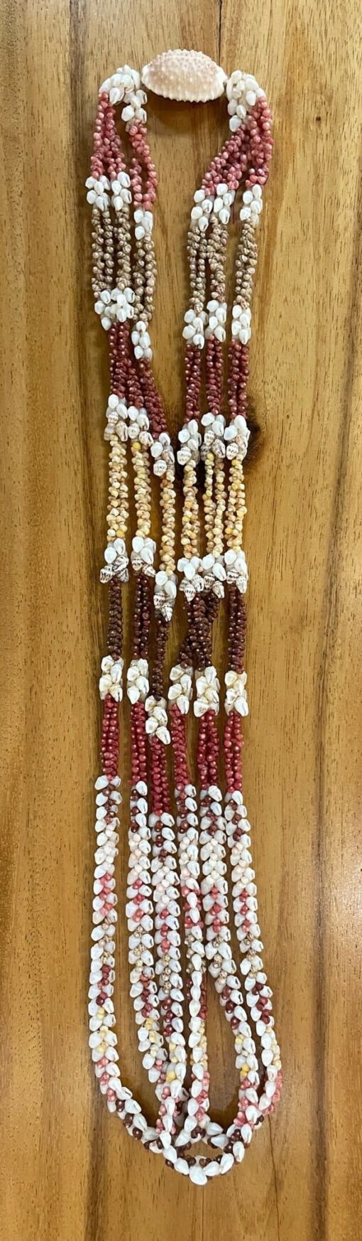 Ni'ihau Collectors' Lei, 36-Inch 3-Strand Kipona - PANC1153