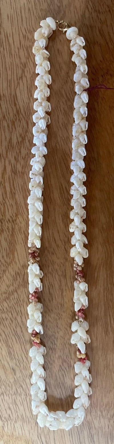 Ni'ihau Lei, 18-Inch Kipona Pikake - PANM1500