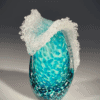 EXAMPLE: Glass Wave, Cresting in Turquoise by Hot Island Glass