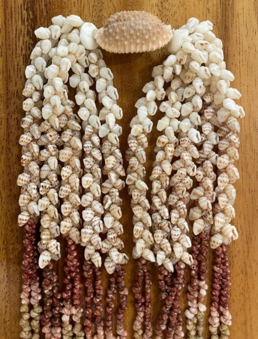 Ni'ihau Collectors' Lei, 42-Inch 5-Strand Kipona - PANC1246