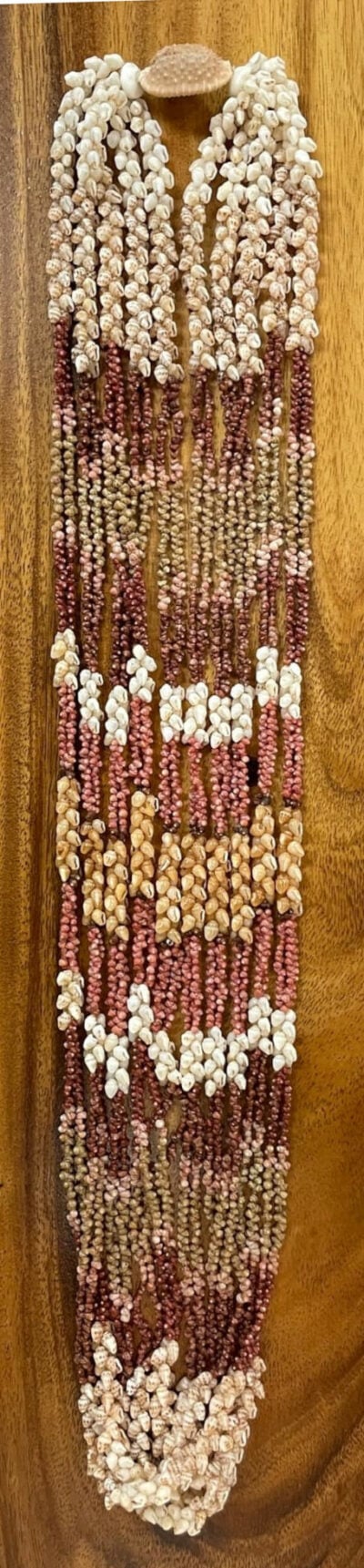 Ni'ihau Collectors' Lei, 42-Inch 5-Strand Kipona - PANC1246