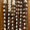 Ni'ihau Collectors' Lei, 52-Inch 3-Strand Poleho and Momi - PANC1247