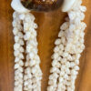 Ni'ihau Collectors' Lei, 52-Inch 3-Strand Poleho and Momi - PANC1247