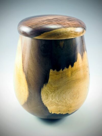 Hau Wood Lidded Vessel / Puahala by Patrick Kramer - PAT008