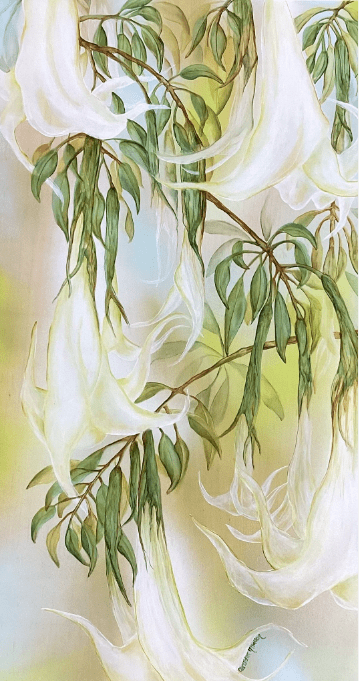 "White Trumpet" by Christine Halton - CH672