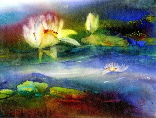 "Lily Pond" by Vicky Robinson - VAR119