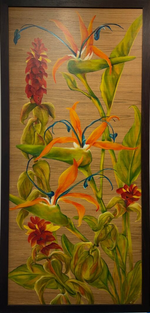 "Tropical Garden" by Christine Halton - CH654