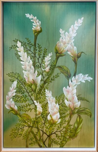 "White Ginger and Fern" by Christine Halton - CH693