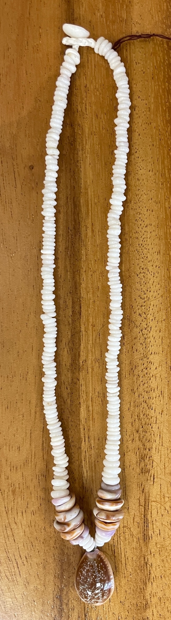 Take Me to the Beach Puka Pearl Necklace — Cape Cod Chokers