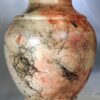 "Antiquities" Large Horse Hair Raku Vase by Stephen Hoel