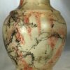 "Antiquities" Large Horse Hair Raku Vase by Stephen Hoel