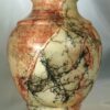 "Antiquities" Large Horse Hair Raku Vase by Stephen Hoel