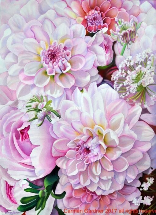 "Tickled Pink" by Carmen Gardner