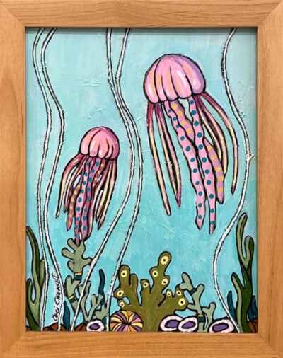 "Two Jellyfish" by Cecilia Chenault