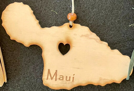 Maui Island Ornament by Maui Island Love
