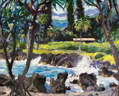 "Keʻanae Point" by Peter Jefferson