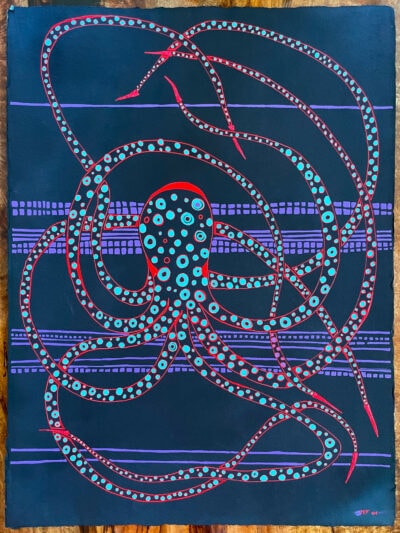 "Blue-Ringed Octo" by Peter Fisher