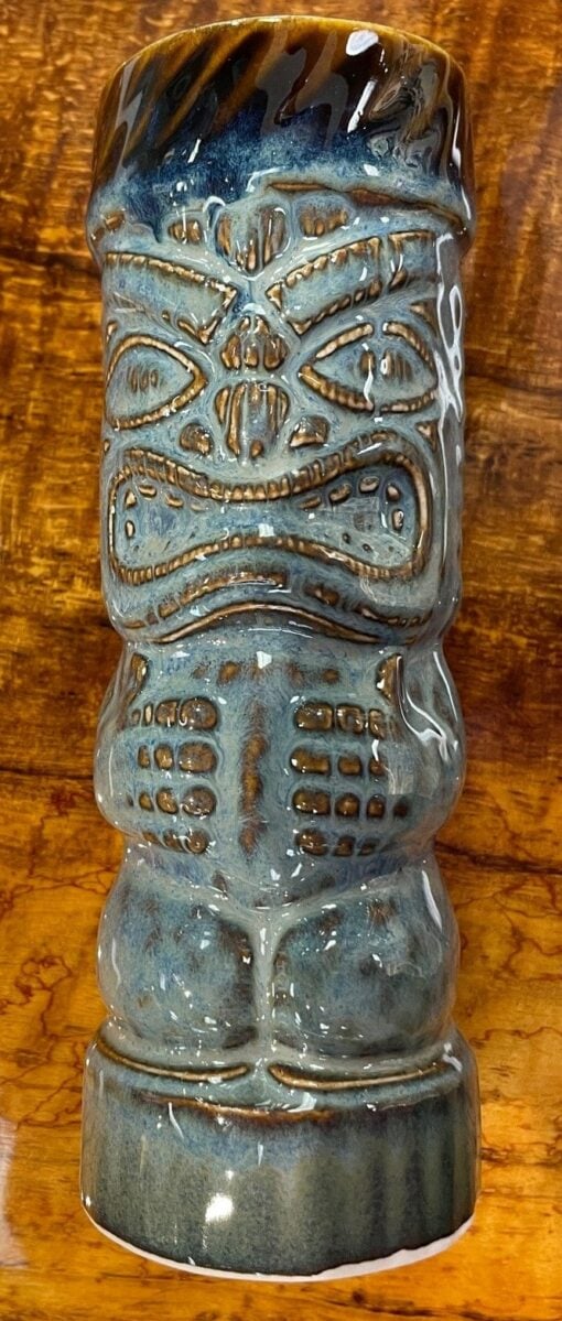Tiki Highball by Ocean Raku Pottery