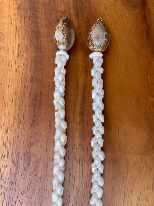 Ni‘ihau Lei, 21-Inch Double Kipona Poepoe