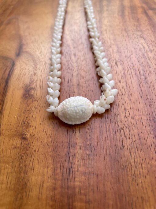 Ni‘ihau Lei, 36-Inch Pikake Momi