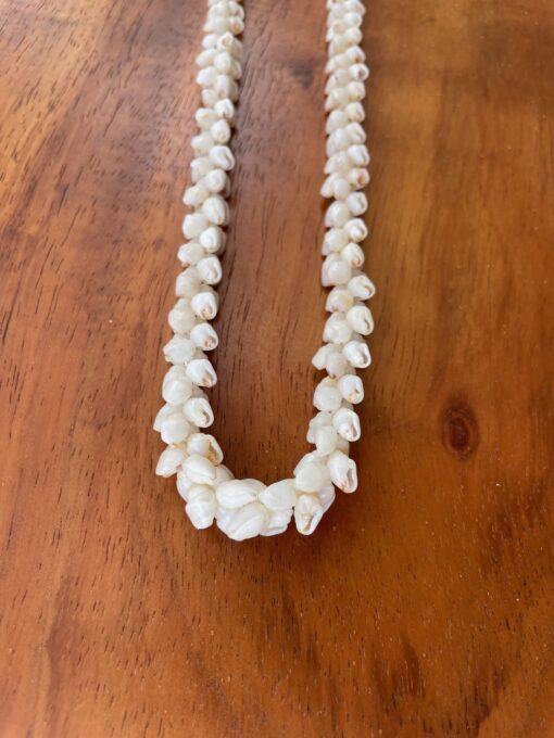 Ni‘ihau Lei, 36-Inch Pikake Momi