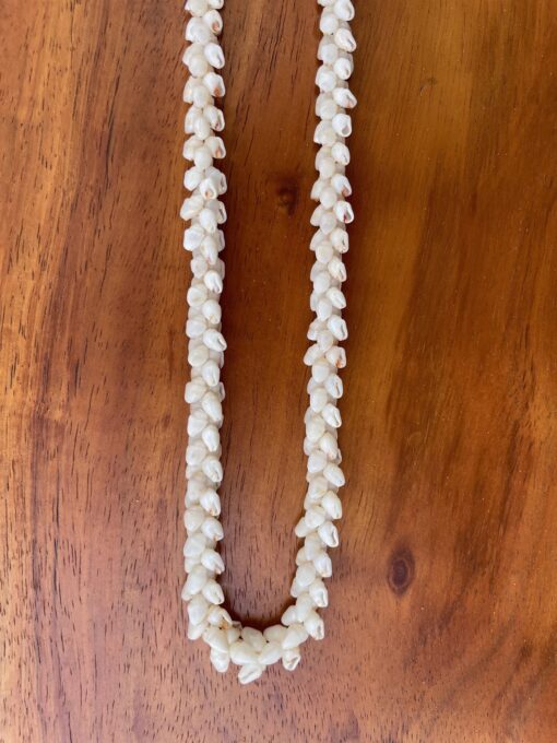 Ni‘ihau Lei, 36-Inch Pikake Momi