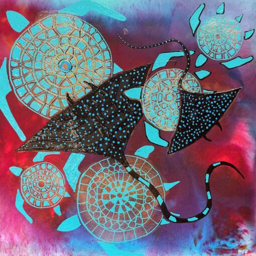 "Turtles and Rays" by Peter Fisher