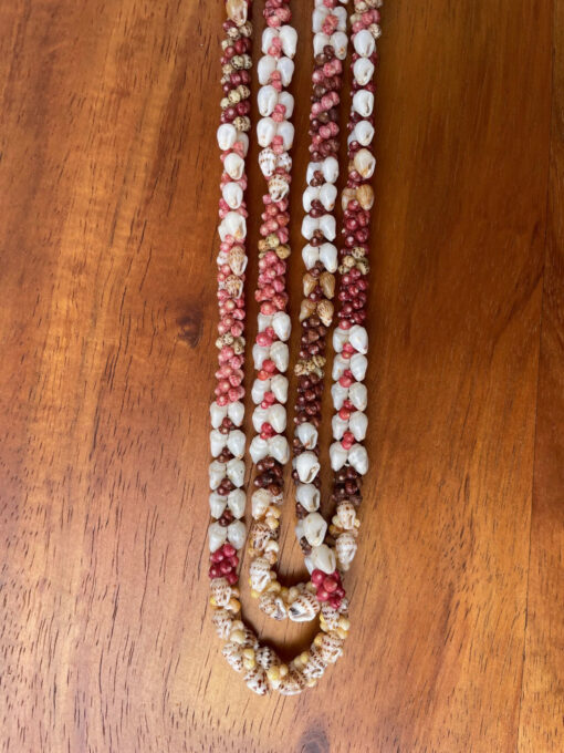 Ni‘ihau Lei, 26/28-Inch 2-Strand Kipona Deluxe