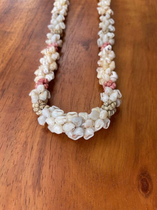 Ni‘ihau Lei, 23-Inch Crown Flower Poepoe
