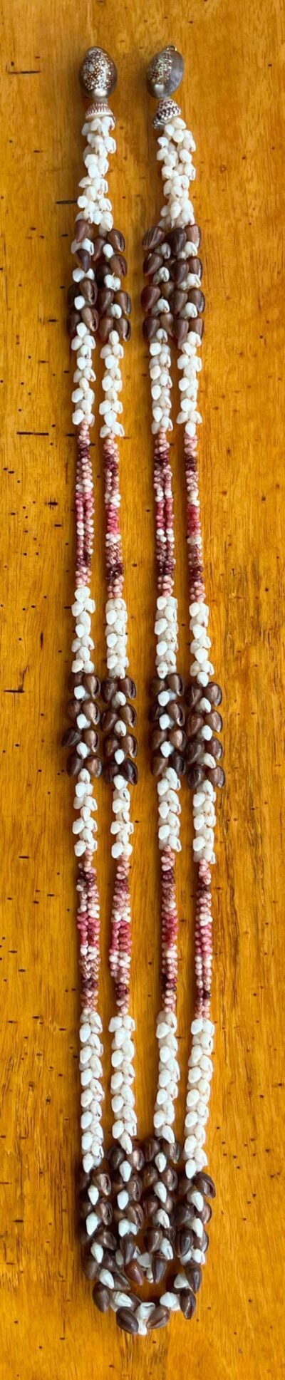 Ni‘ihau Lei, 40/42-Inch 2-Strand Pōleho Kipona