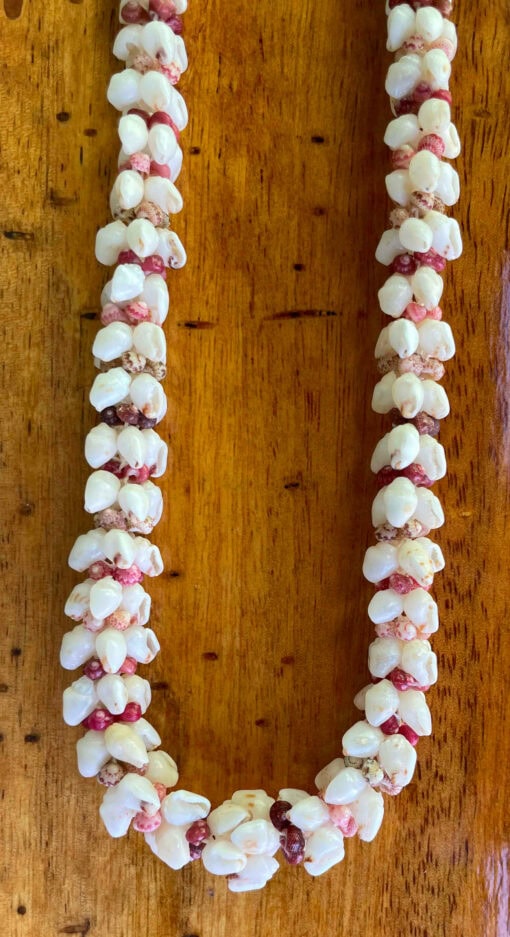 Ni‘ihau Lei, 22-Inch Double Heliconia