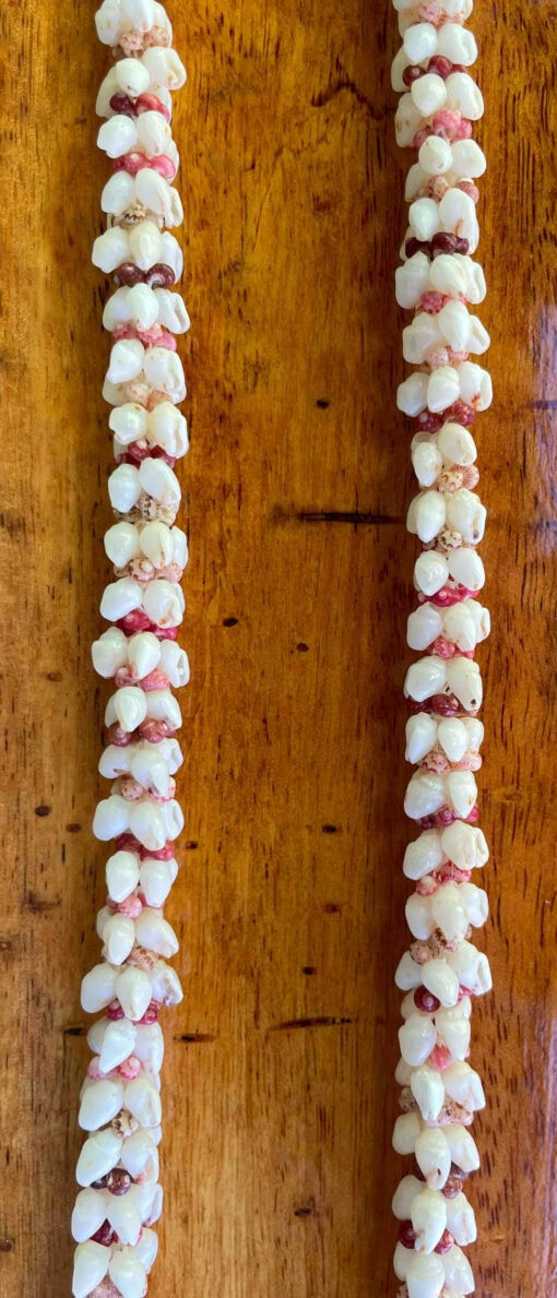 Ni‘ihau Lei, 22-Inch Double Heliconia
