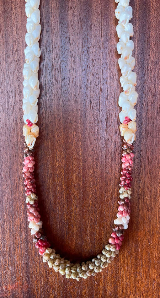 Ni‘ihau Lei, 20-Inch Kipona Poepoe
