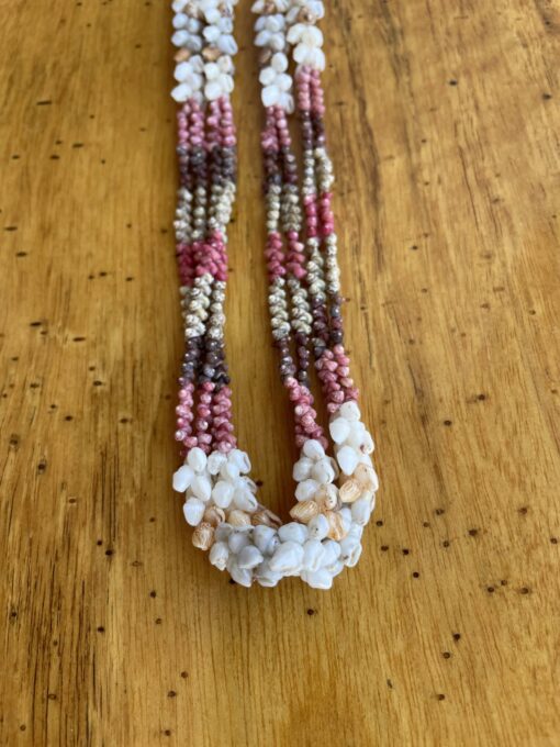Ni‘ihau Lei, 34-Inch 2-Strand Kipona