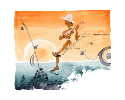 "Sunset Ulua Fishing" by Lovisa Oliv