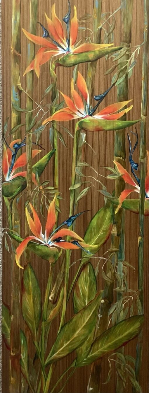 "Birds and Bamboo" by Christine Halton